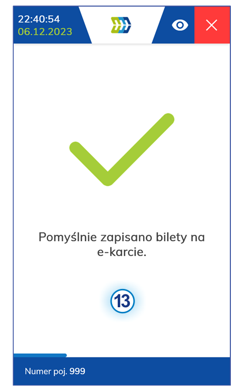 Ekran kasownika NV1 - udany zakup