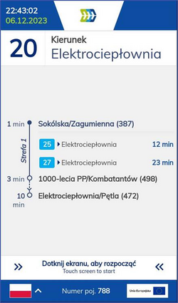 Kasownik NV1 - w stanie oczekiwania